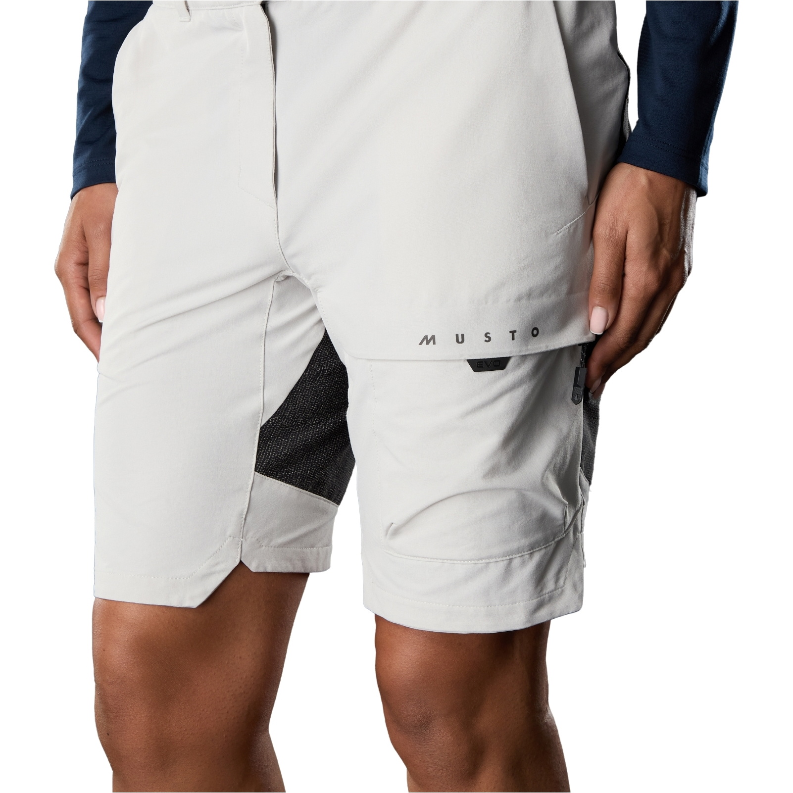 2026 Musto Womens Evo Performance Stretch Short 82436 - Platinum